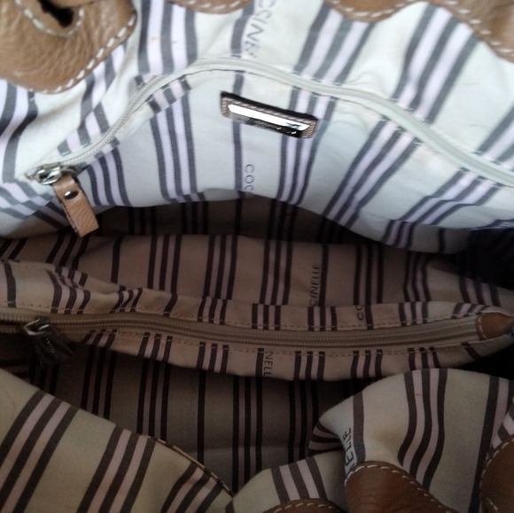 Coccinelle Leather Drawstring Shoulder Bag - Picture 6 of 7